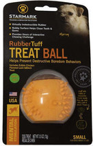 Starmark RubberTuff Treat Ball for Mental Stimulation and Chewing Challenge - £11.81 GBP+