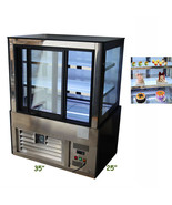 Easy To Operate 35&quot; Opened Back Door Right-angle Cake Display Cabinet 22... - $2,341.19 CAD