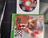 LOT OF 2 XBOX ONE :WWE 2K16 [Disc Only] + WWE 2K15 [COMPLETE] - $12.86