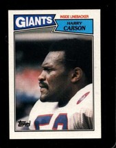 1987 Topps #25 Harry Carson Nm Ny Giants Hof *X84958 - £1.45 GBP