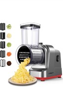 Stainless Steel Electric Cheese Grater Vegetable Fruits Chopper Slicer S... - $49.49