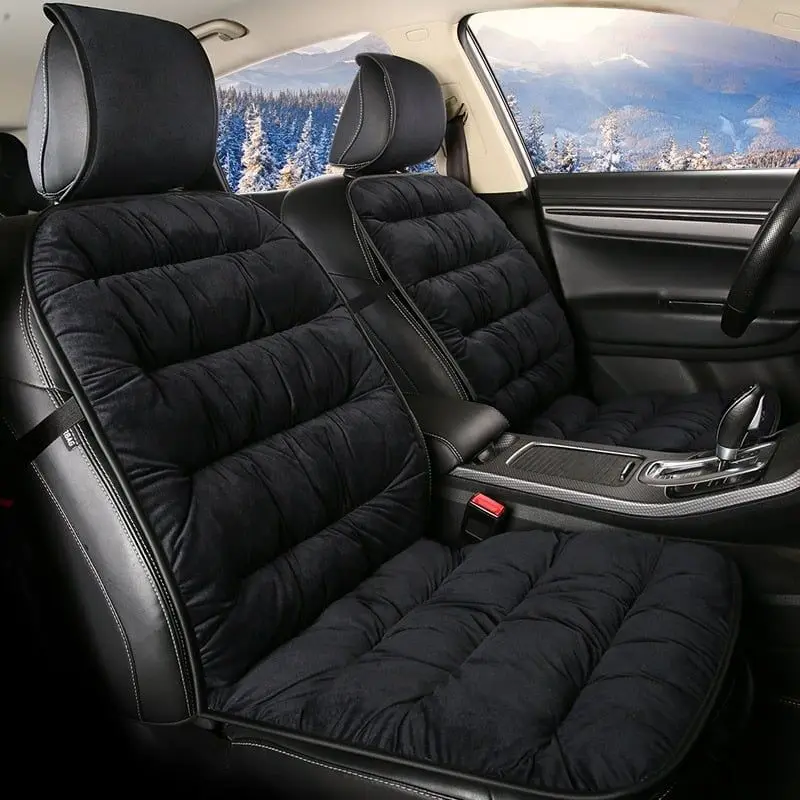 Cushioned Car Seat Cover Luxury Car Protector, Universal  Anti-Slip Driver Seat - £26.61 GBP