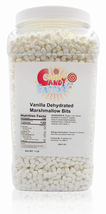 Sarah&#39;S Candy Factory Vanilla Mini Dehydrated Marshmallows in Jar, 1 Lb - £20.15 GBP