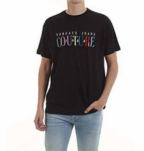 Men Colorful Logo Short Sleeve Cotton T-Shirt - $124.00