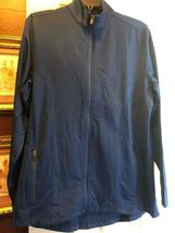 NIP Ladies BERMUDA SANDS Navy Tide Blue Full Zip Knit Golf Jacket M L XL & XXL  image 2