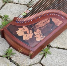 Professional Guzheng 163cm21 String Water Lotus Pattern - £470.57 GBP