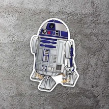 R2D2 Star Wars Vinyl Sticker 4&quot;&quot; Tall Includes Two Stickers New - £9.13 GBP