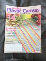 Annie&#39;s Plastic Canvas Magazine Pattern Book 14 Designs July 2006 Vintage - £7.58 GBP
