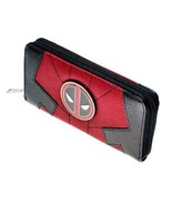 Dead-Pool Metal Badge Zip Around Hand Purse Clutch Wallet - €23,24 EUR