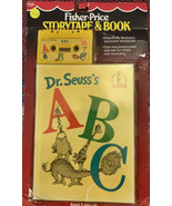 Vintage Dr Seuss&#39;s ABC Hardcover Book with Cassette Tapes. Fisher price ... - $33.63 CAD