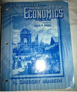 PRINCIPLES OF ECONOMICS STUFY GUIDE BY N. GREGORY MANKIW - £4.39 GBP