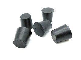 7/8&quot; Solid Rubber Stoppers Tapered Plug  Bung Cork  Fits 7/8&quot; ID - £9.09 GBP+