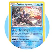 Fates Collide Pokemon Card: White Kyurem 21/124, Holo - £4.64 GBP