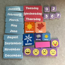 Magnetic Daily Monthly Calendar Miscellaneous Replacement Pieces - $14.99
