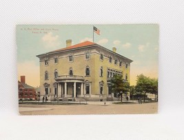 Vintage Fargo ND Post Office &amp; Court House Building Postcard Unposted - £7.69 GBP
