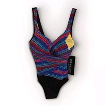 NWT Miraclesuit Size 10 one piece Multicolor Swimwear Cruisewear  - $56.10