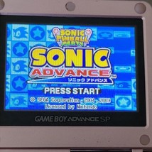 Sonic Advance + Pinball Party 2 in 1 Nintendo Game Boy Advance Authentic Saves - £44.09 GBP