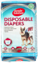 Simple Solution Disposable Diapers Medium - 12 count Simple Solution Dis... - £29.30 GBP