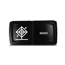 CH4X4 Marine Rocker Switch V2 Radio Symbol 3 - $17.98