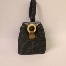Casual Linen Straw Bags Rattan Women Handbag Wicker Woven  Crossbody Bag Summber - £55.89 GBP