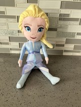 Disney Frozen 2 Elsa Plush Princess Kohl&#39;s Cares 15&quot;  Doll Stuffed Toy  - £10.57 GBP