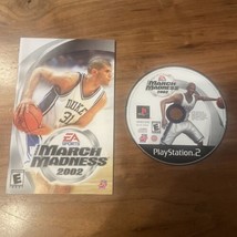 EA Sports NCAA March Madness 2002  Playstation 2 PS2 Disc With Manual No... - $8.75