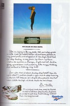 1994 Reebok Gin Miller Aerobics Running Shoes Trampoline Vintage Print A... - £4.68 GBP