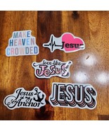 Jesus Stickers Lot of 5 ~ Love Religion Christ Faith Christian Lot O - £7.94 GBP