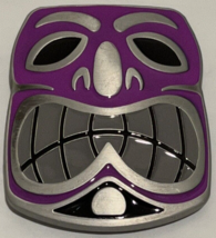 Tiki Face Belt Buckle Tribal Tikki Masks Hawaii Western Metal Belt Buckl... - £11.17 GBP