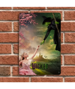 Wicked Theme Metal Wall Sign Decor Wizard of Oz Glinda - $21.29