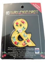 Mary Engelbreit &amp; And Ampersand Symbol Super Magnet Enesco Flowers - $10.10