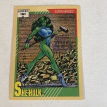 She Hulk Trading Card Marvel Comics 1990 #43 - £1.54 GBP