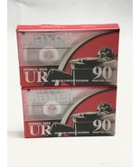 MAXELL UR90 AUDIO CASSETTE HIGH BIAS IEC TYPE I SEALED LOT OF 2 LG - €9,42 EUR