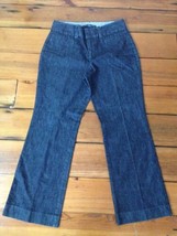 Gap Stretch Curvy Dark Wash Boot Cut Trousers Jeans Pants 4 Ankle 30&quot; Waist - $29.99