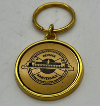 Vintage 90s Disney Parks Drydock Maintenance Keychain Medal Medallion Dry Dock - $41.14