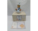 Cherished Teddies Wally You&#39;re The Tops With Me Clown On Ball Figure - £17.52 GBP