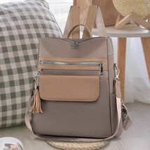 Chic Women Backpack  Bag Large Capacity Aesthetic Backpack Multi-Pockets Laptop  - £54.06 GBP