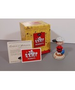 Hallmark Gallery Charlie Brown &quot;Seventh Inning Stretch&quot; Baseball Figurin... - £14.57 GBP