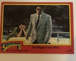 Superman II 2 Trading Card #21 Christopher Reeve Margot Kidder - £1.56 GBP