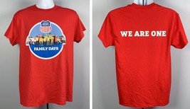 New Union Pacific Railroad Family Days We Are One T Shirt Mens Large UPRR Red - £19.67 GBP