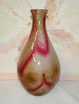 Hand blown Red, Pink, Yellow, White Large Vase, Bridal Shower Gift, Gift... - £135.53 GBP