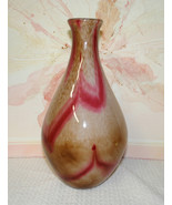 Hand blown Red, Pink, Yellow, White Large Vase, Bridal Shower Gift, Gift... - $169.95