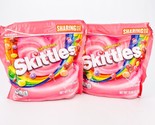 Skittles Smoothies Candy 15.60 oz Lot of 2 Sharing Size bb 6/24 - £15.17 GBP