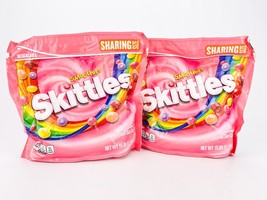 Skittles Smoothies Candy 15.60 oz Lot of 2 Sharing Size bb 6/24 - $19.30