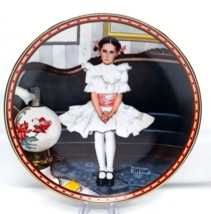 A Mind Of Her Own Series 1986 by Norman Rockwell Sitting Pretty Collectors Plate - £7.83 GBP