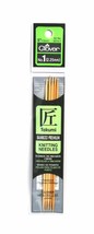 Clover Takumi Bamboo 5 Inch Double Point Knitting Needle Size 1 - £11.02 GBP