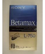 Sony L-750 Beta Videocassette New Sealed Single (Discontinued by Manufac... - £7.73 GBP