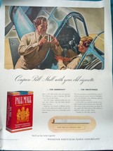 Compare Pall Mall With Your Old Cigarette Print Advertisement Art 1940 - £7.84 GBP