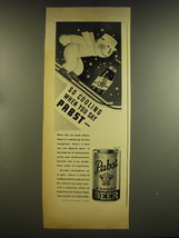 1937 Pabst Blue Ribbon and Export Beer Ad - So cooling when you say Pabst - £14.73 GBP