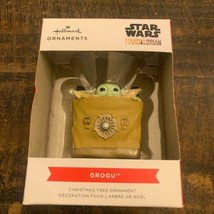 Hallmark Disney Star Wars Mandalorian Grogu Christmas Holiday Ornament N... - £12.56 GBP